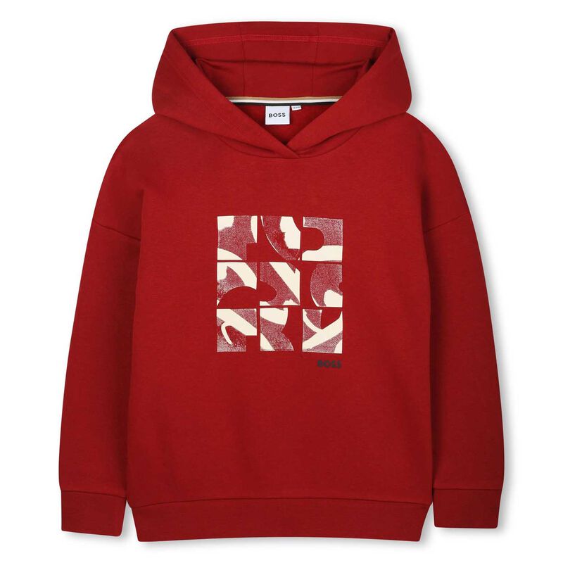 BOSS Logo Hoodie 4Y-6Y image number 0